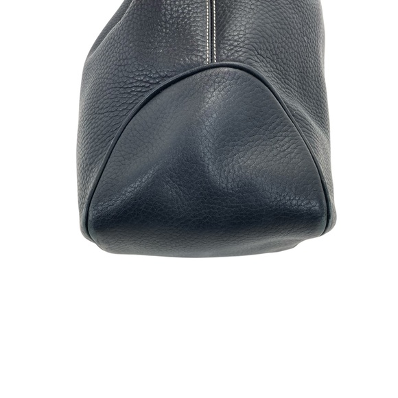 Dooney & Bourke Drawstring Bag Purse Black/Brown - Picture 11 of 16